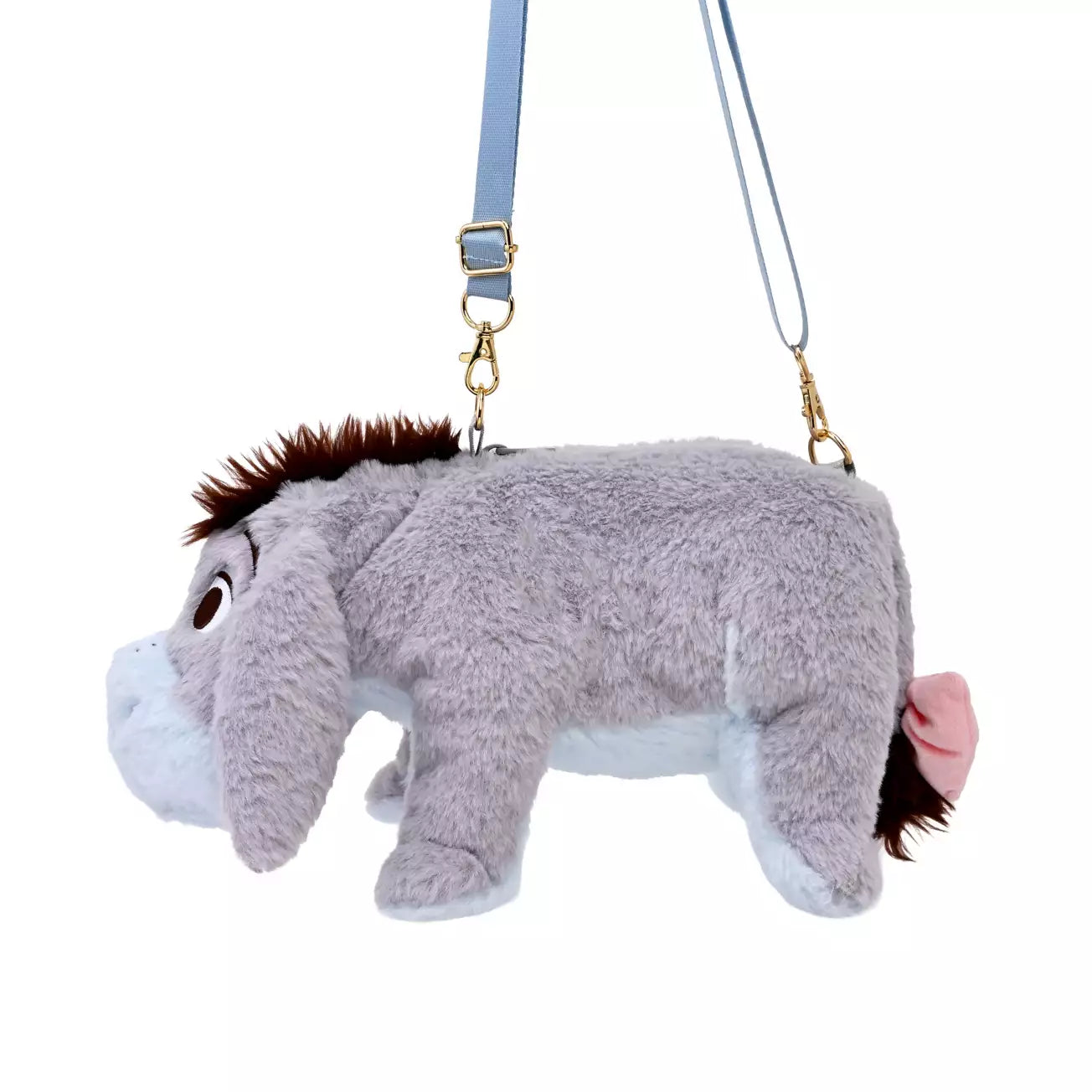 Japan Disney Store - Winnie the Pooh - Eeyore - Plush Pouch Bag