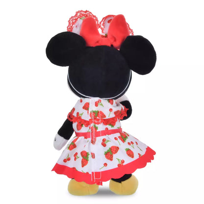 Japan Disney Store - Glossy Fruits - Minnie Mouse - nuiMOs Plush Costume - Dress & Ribbon