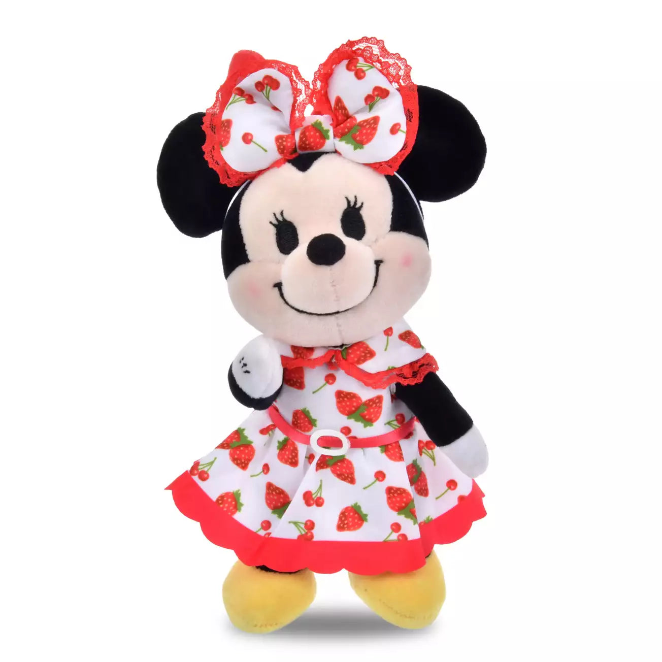 Japan Disney Store - Glossy Fruits - Minnie Mouse - nuiMOs Plush Costume - Dress & Ribbon