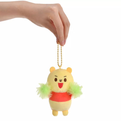 JAN 1 PREORDER - Disney Store Japan - Support PONPON - Winnie the Pooh - Plush Keychain