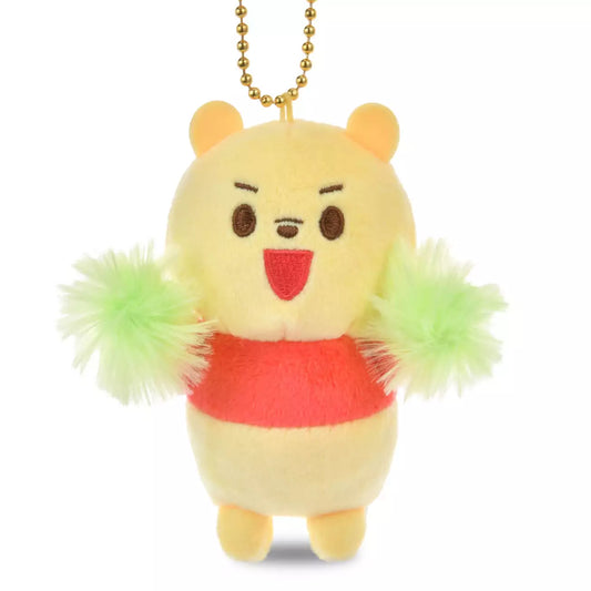 JAN 1 PREORDER - Disney Store Japan - Support PONPON - Winnie the Pooh - Plush Keychain
