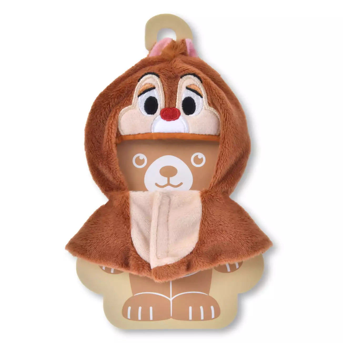 Japan Disney Store - Chip 'n' Dale Collection - Dale - UniBearsity Poncho Plush Keychain Costume