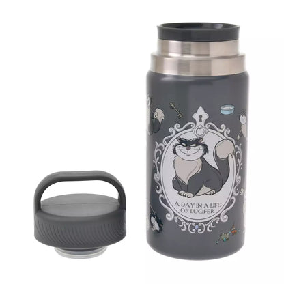 Japan Disney Store - Cat Day 2026 - Lucifer, Jack & Gus - Stainless Steel Bottle