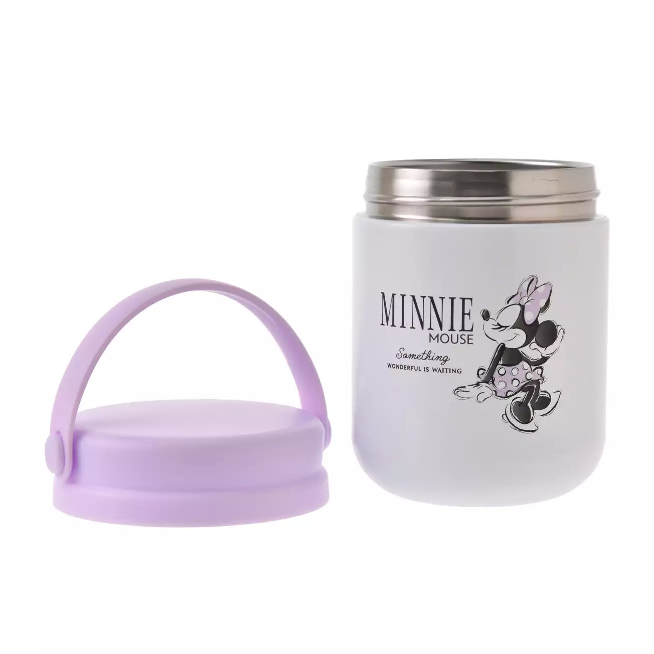 Japan Disney Store - New Lifestyle - Minnie Mouse -  Stainless Steel Food Jar / Canister