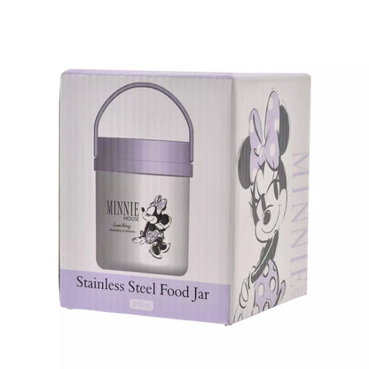 Japan Disney Store - New Lifestyle - Minnie Mouse -  Stainless Steel Food Jar / Canister