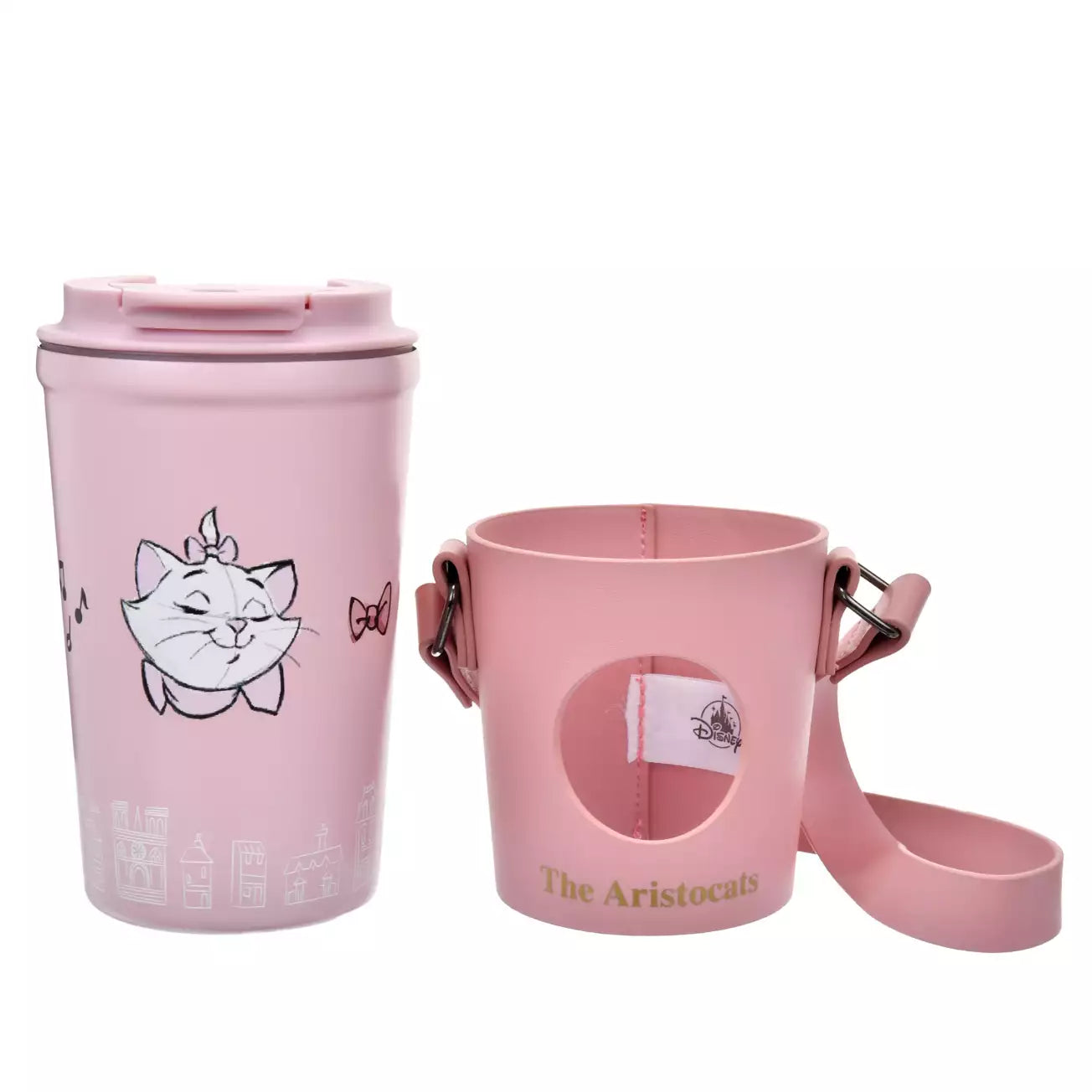 Japan Disney Store - The Aristocats - Marie, Berlioz & Toulouse -  Tumbler with Stainless Steel Holder