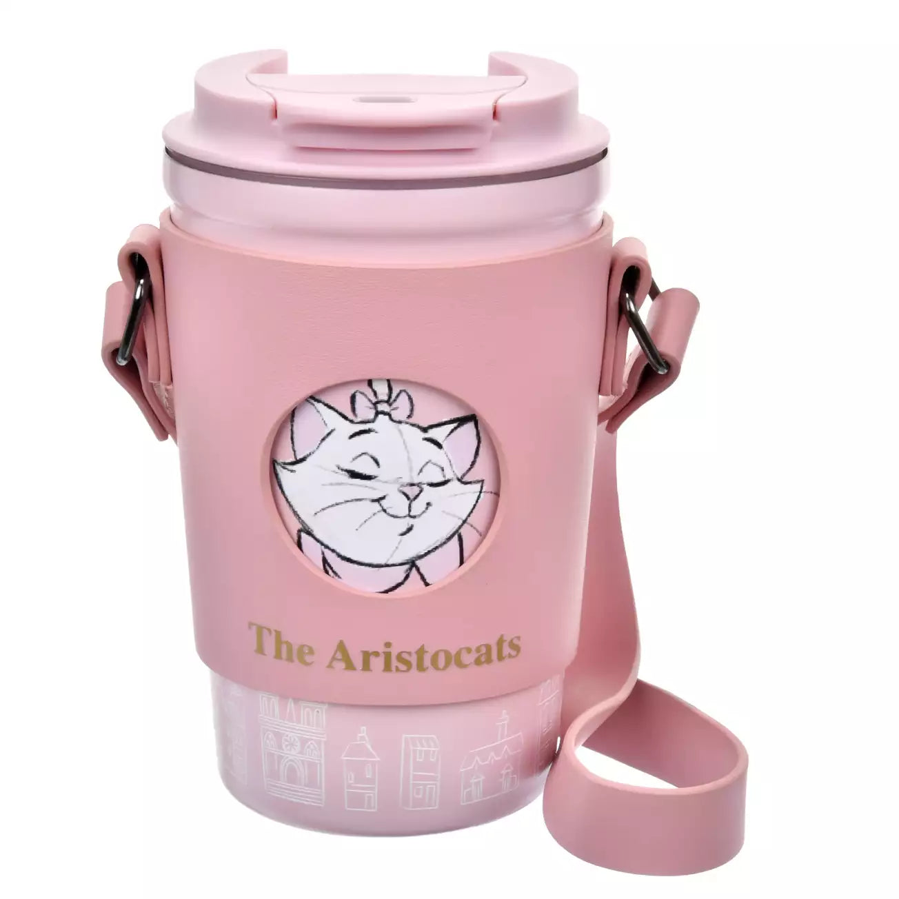 Japan Disney Store - The Aristocats - Marie, Berlioz & Toulouse -  Tumbler with Stainless Steel Holder