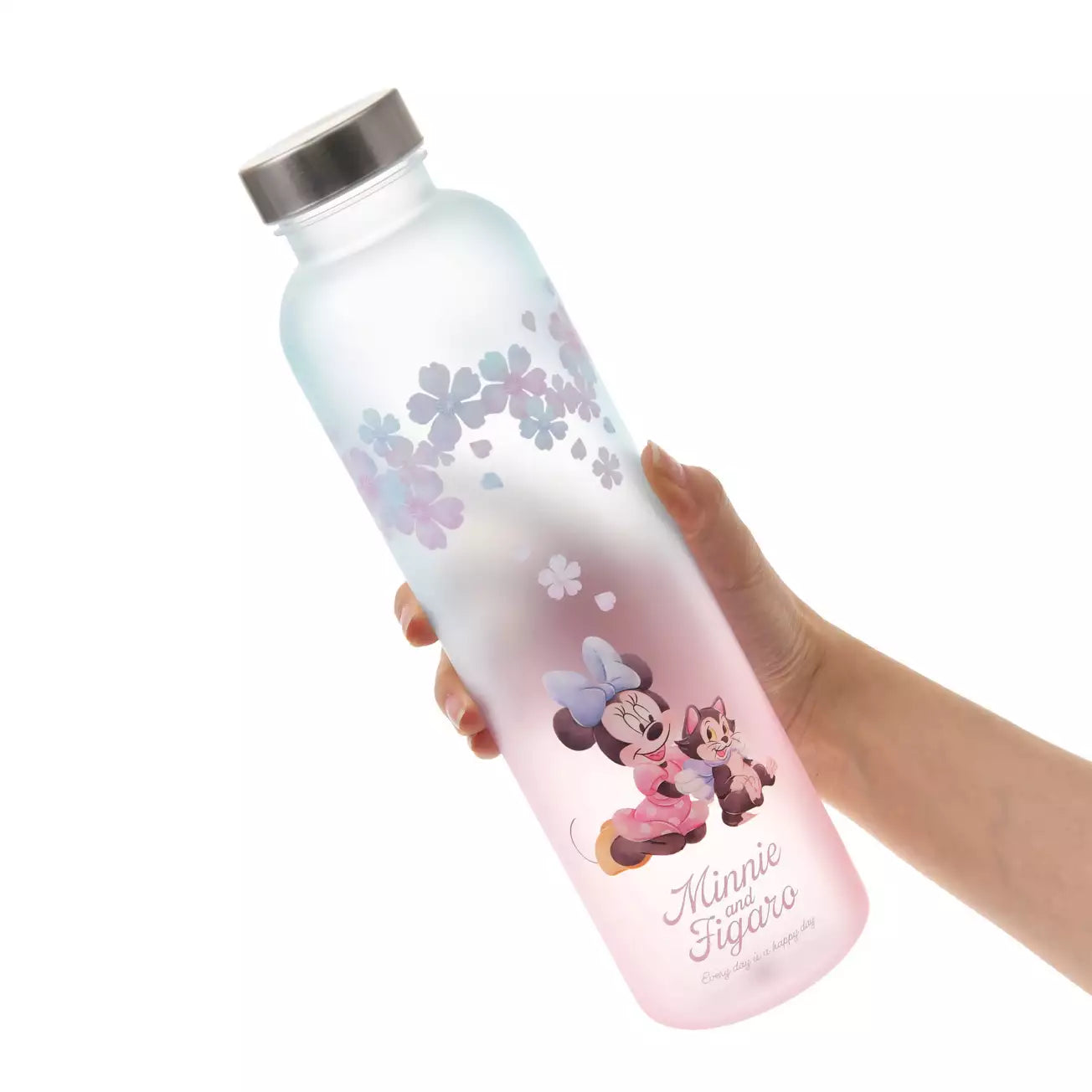 Japan Disney Store - Minnie Mouse & Figaro Water Bottle