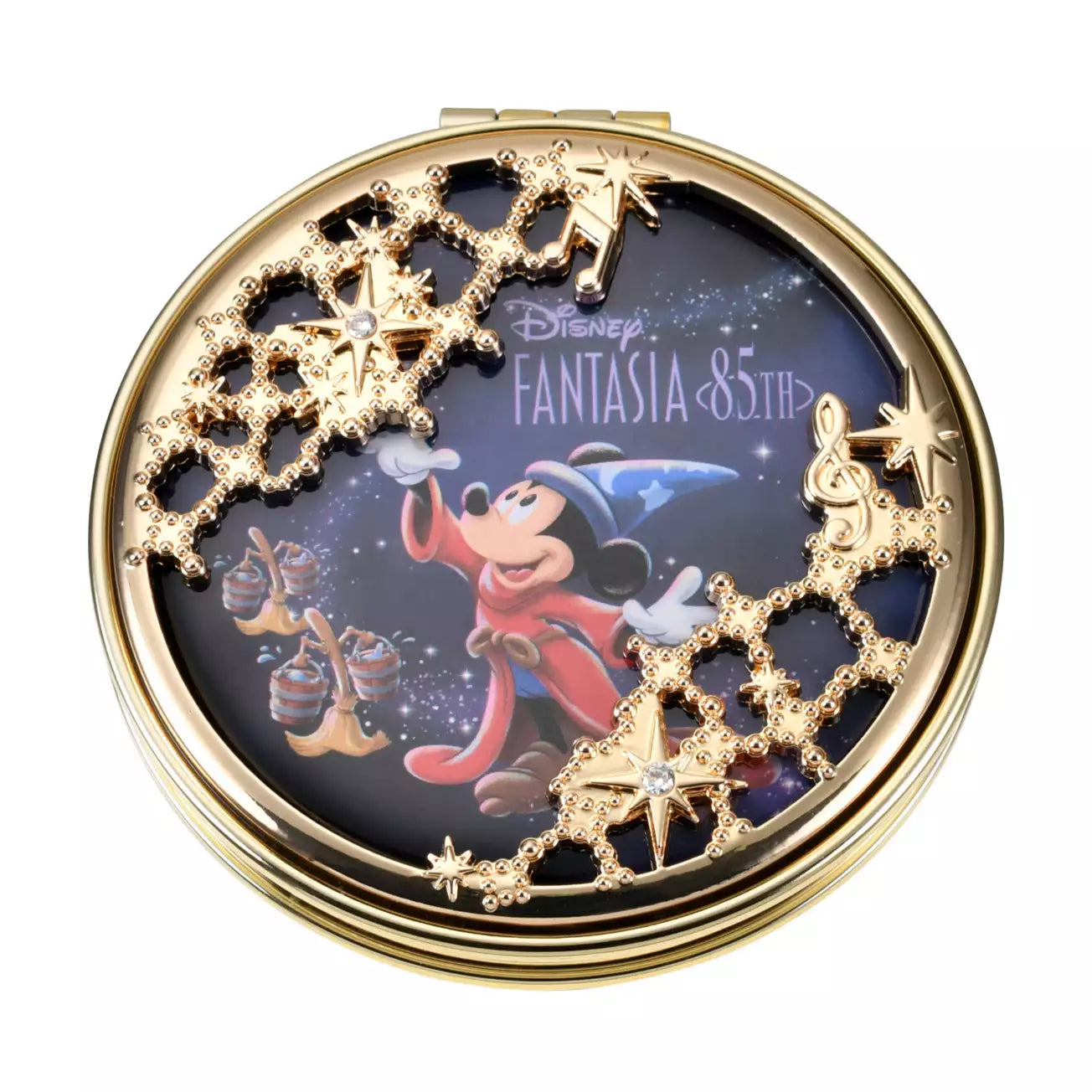 DEC 9 PREORDER - Japan Disney Store - Fantasia 85th Anniversary - Mickey Mouse - Mickey & Broom Hand Mirror