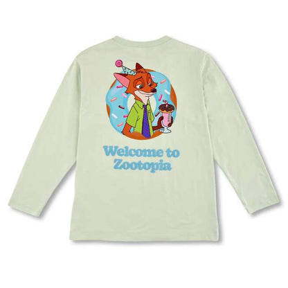 FEB 9 PREORDER - Japan Disney Store - Zootopia - 10th Anniversary Collection - Nick Wilde Long Sleeve T-Shirt