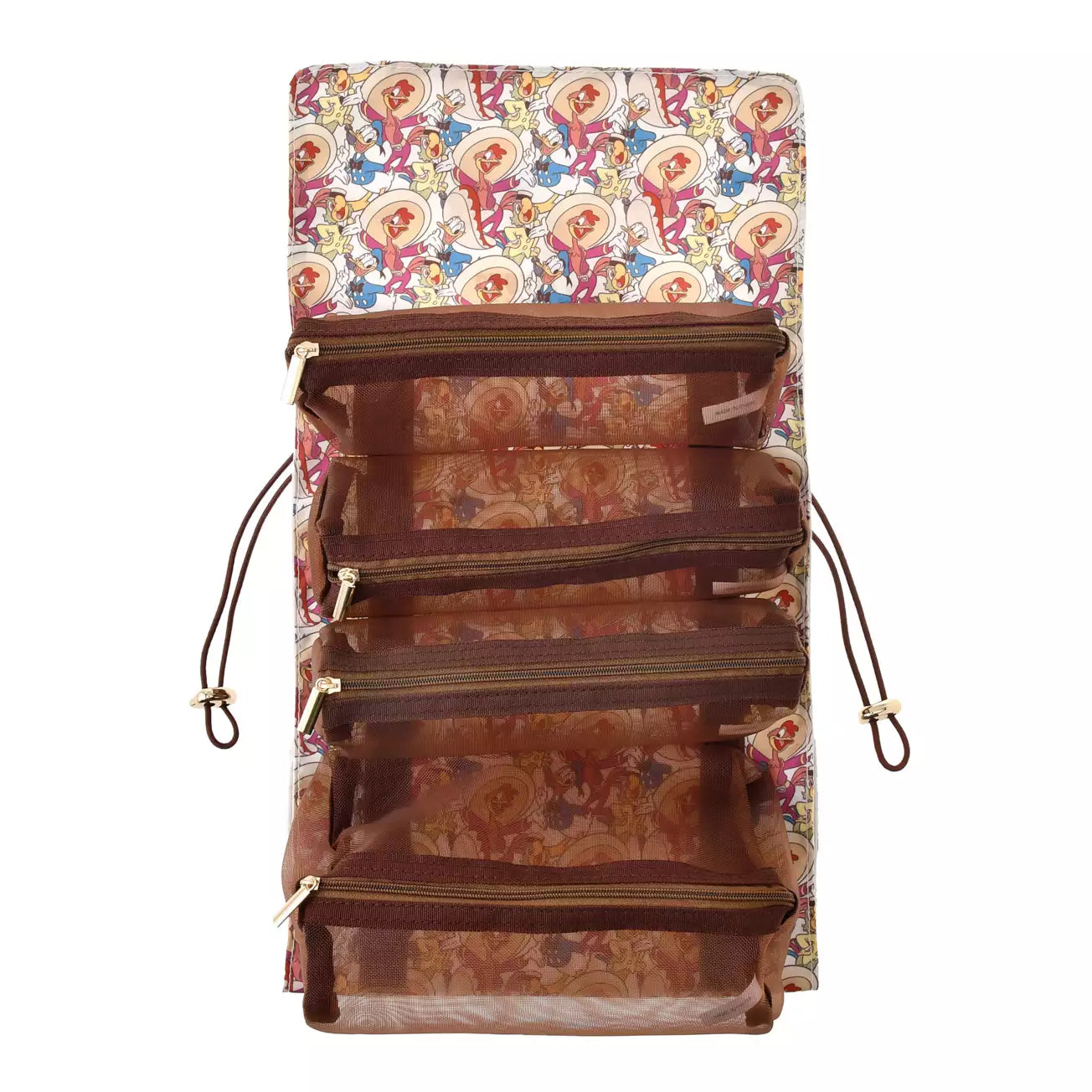 Japan Disney Store - The Three Caballeros - Travel with Amigos - Donald, Jose Carioca & Panchito -  Hanging Pouch