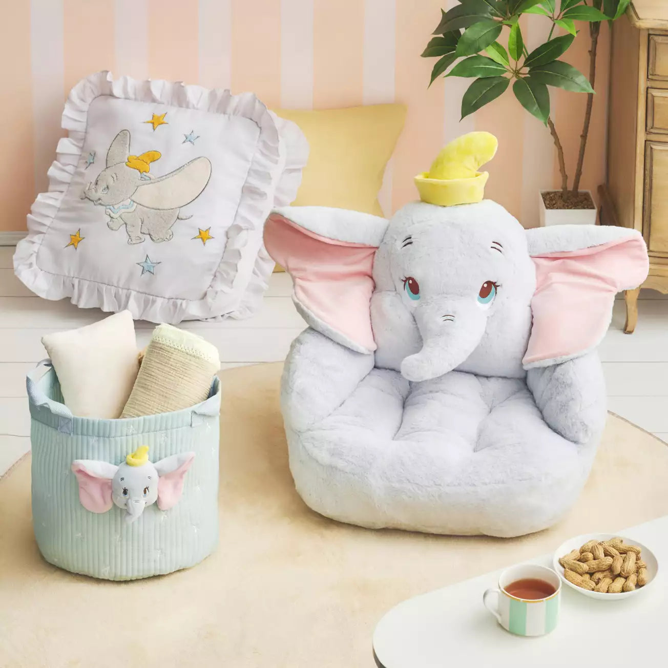 FEB 24 PREORDER - Japan Disney Store - Dumbo - Storage Basket