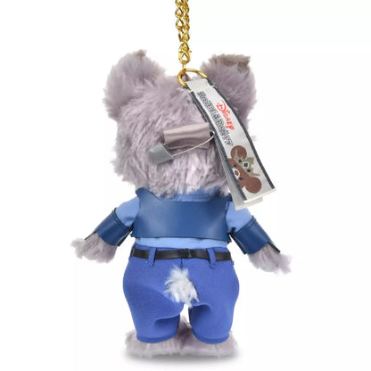 JAN 21 PREORDER - Japan Disney Store - Unibearsity - Zootopia -  Judy Hopps (Paw Carrot) Plush Keychain