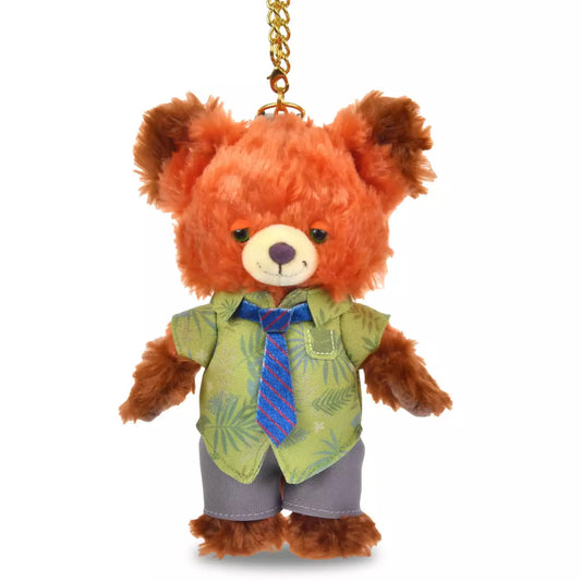 JAN 21 PREORDER - Japan Disney Store - Unibearsity - Zootopia -  Nick Wilde (Powsicle) Plush Keychain