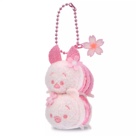 JAN 12 PREORDER - Japan Disney Store - Sakura 2026 - Winnie the Pooh & Piglet - Tsumtsum Keychain