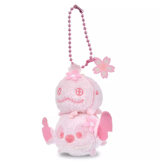 JAN 12 PREORDER - Japan Disney Store - Sakura 2026 - Stitch & Scrump - Tsumtsum Keychain