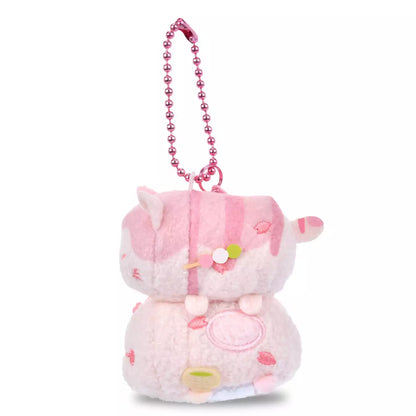 Japan Disney Store - Sakura 2026 - Baymax & Mochi - Tsumtsum Keychain