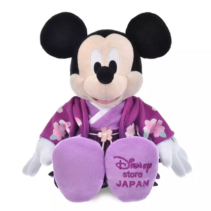JAN 12 PREORDER - Japan Disney Store - Sakura 2026 - Mickey Mouse - Kimono Plush