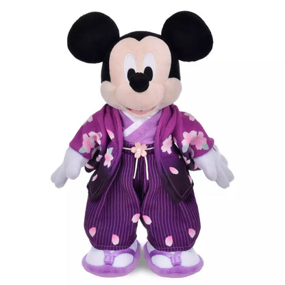JAN 12 PREORDER - Japan Disney Store - Sakura 2026 - Mickey Mouse - Kimono Plush