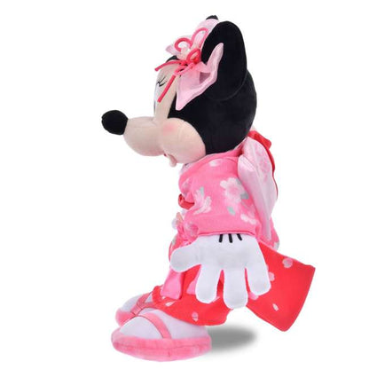 JAN 12 PREORDER - Japan Disney Store - Sakura 2026 - Minnie Mouse - Kimono Plush