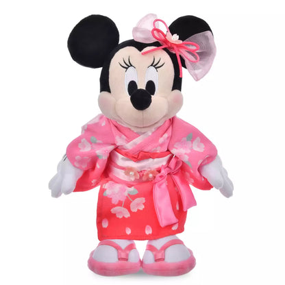 JAN 12 PREORDER - Japan Disney Store - Sakura 2026 - Minnie Mouse - Kimono Plush