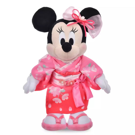 JAN 12 PREORDER - Japan Disney Store - Sakura 2026 - Minnie Mouse - Kimono Plush