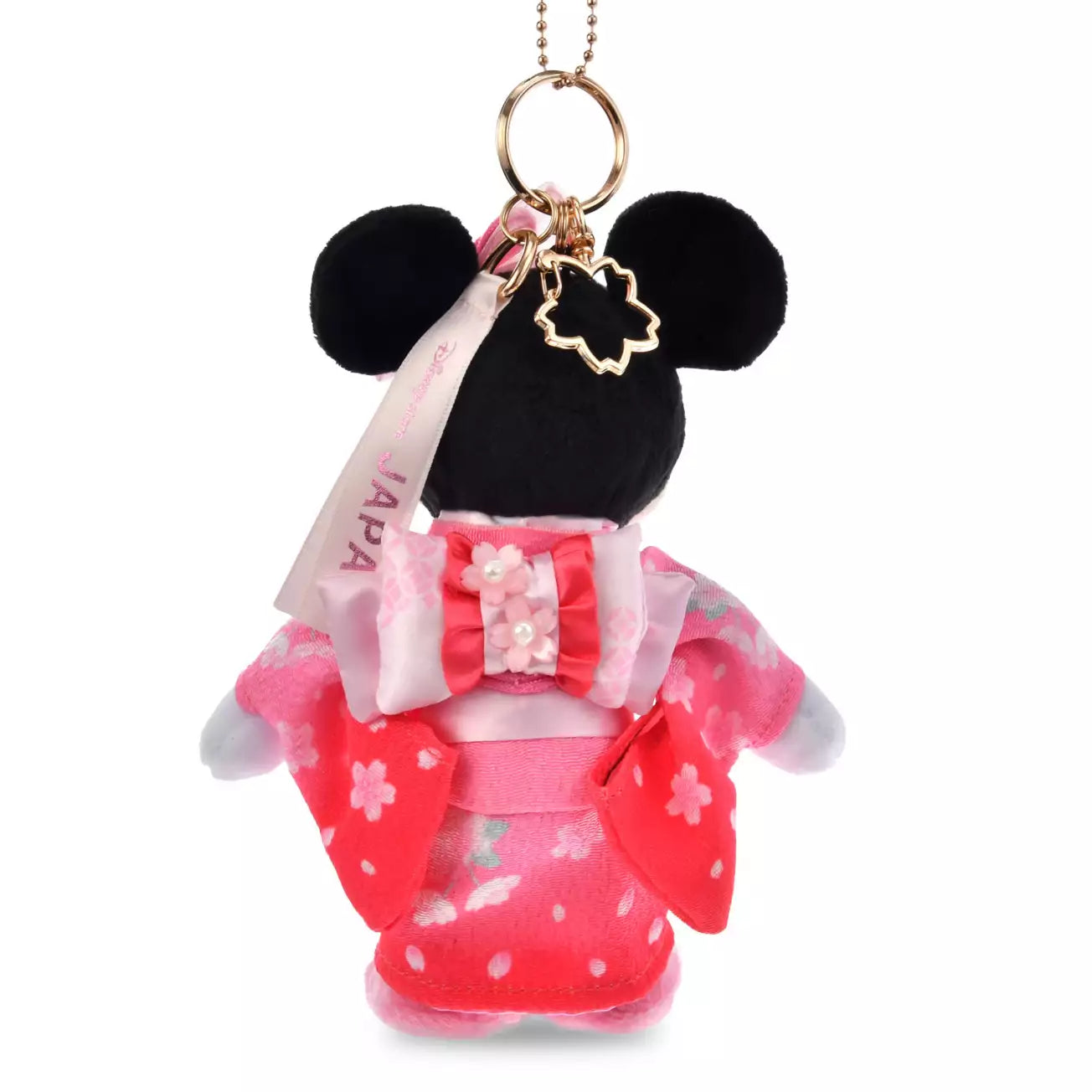 JAN 12 PREORDER - Japan Disney Store - Sakura 2026 - Minnie Mouse - Kimono Plush Keychain