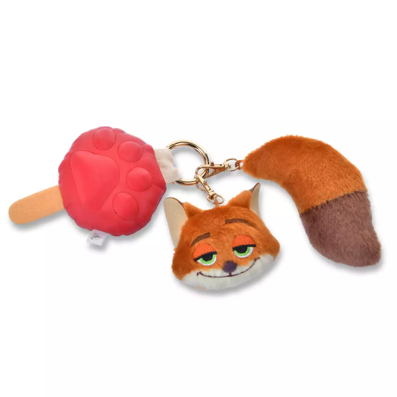 Japan Disney Store - Cat Day 2026 - Zootopia - Nick Wilde - Plush Keychain Paw & Tail