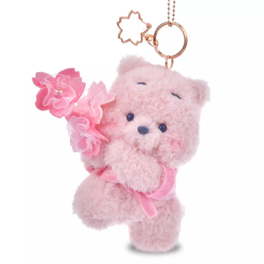 Japan Disney Store - Sakura 2026 - Winnie the Pooh - Plush Keychain