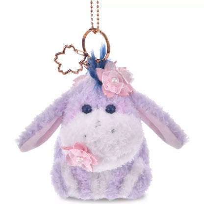 Japan Disney Store - Sakura 2026 - Winnie the Pooh - Eeyore - Plush Keychain