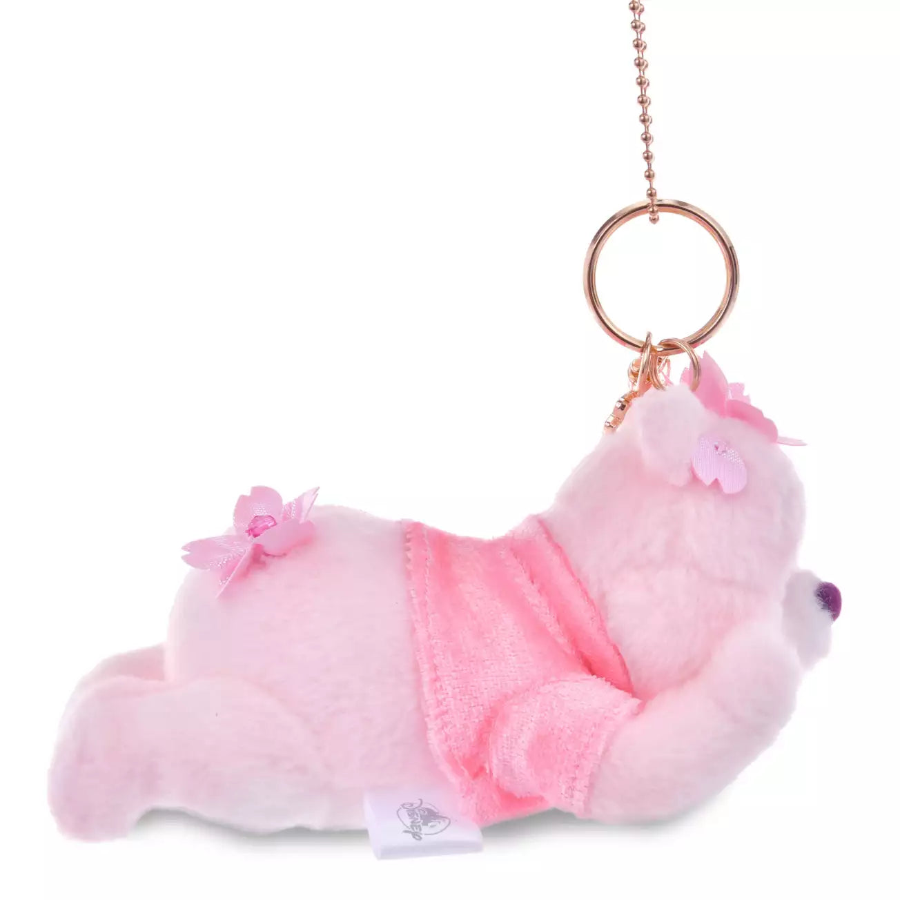 Japan Disney Store - Sakura 2026 - Winnie the Pooh - Lying Down Plush Keychain