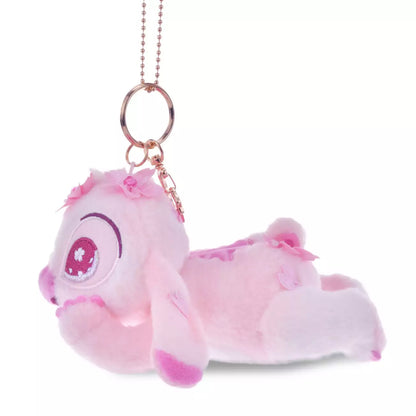 Japan Disney Store - Sakura 2026 - Stitch - Lying Down Plush Keychain