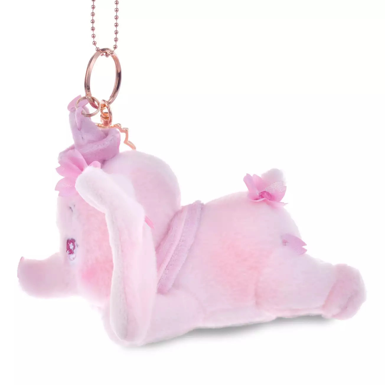 Japan Disney Store - Sakura 2026 - Dumbo - Lying Down Plush Keychain