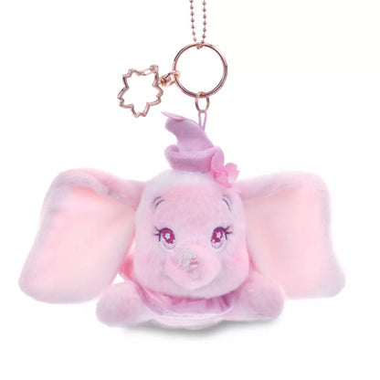 Japan Disney Store - Sakura 2026 - Dumbo - Lying Down Plush Keychain