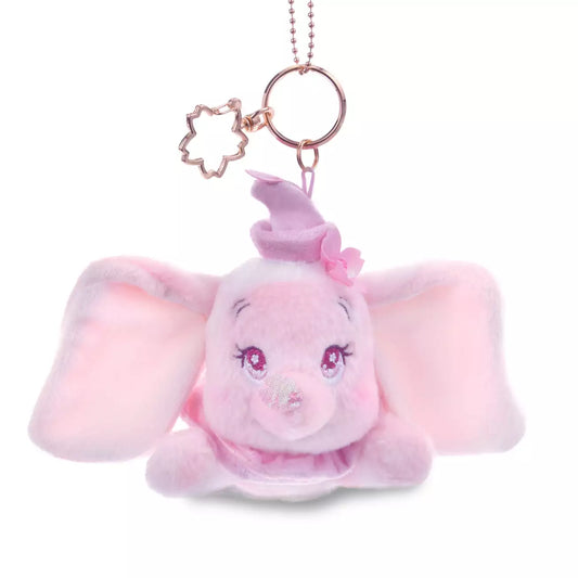 Japan Disney Store - Sakura 2026 - Dumbo - Lying Down Plush Keychain