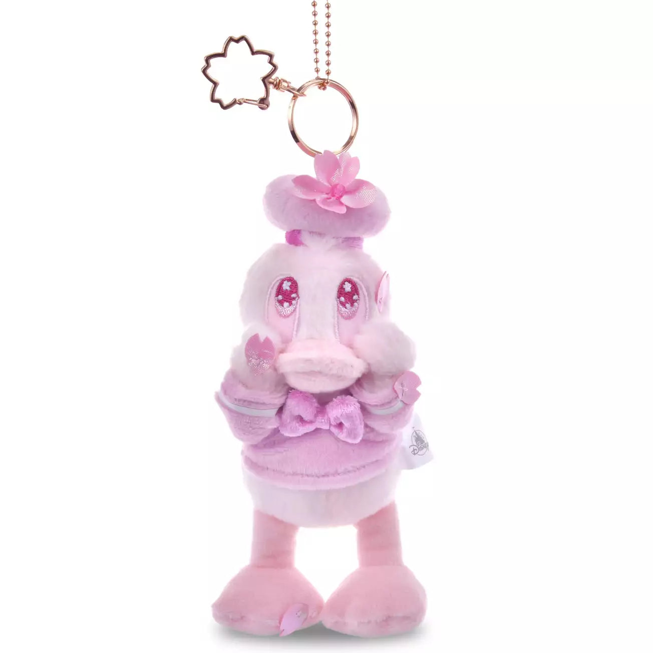 Japan Disney Store - Sakura 2026 - Donald Duck - Plush Keychain