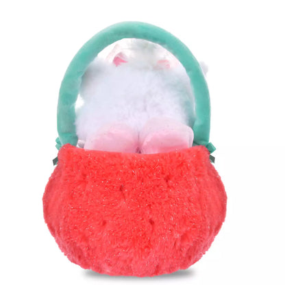 Japan Disney Store - Glossy Fruits - The Aristocats - Marie Plush with Strawberry Bag