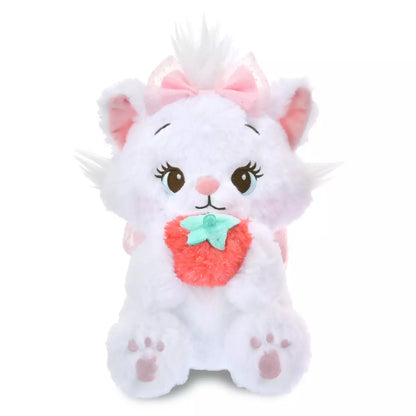 Japan Disney Store - Glossy Fruits - The Aristocats - Marie Plush with Strawberry Bag