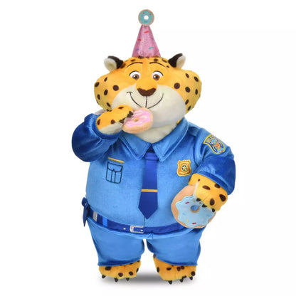 FEB 9 PREORDER - Japan Disney Store - Zootopia - 10th Anniversary Collection - Clawhauser Plush