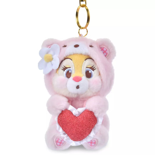 Japan Disney Store - Chip 'n' Dale Collection - Clarice Plush Keychain