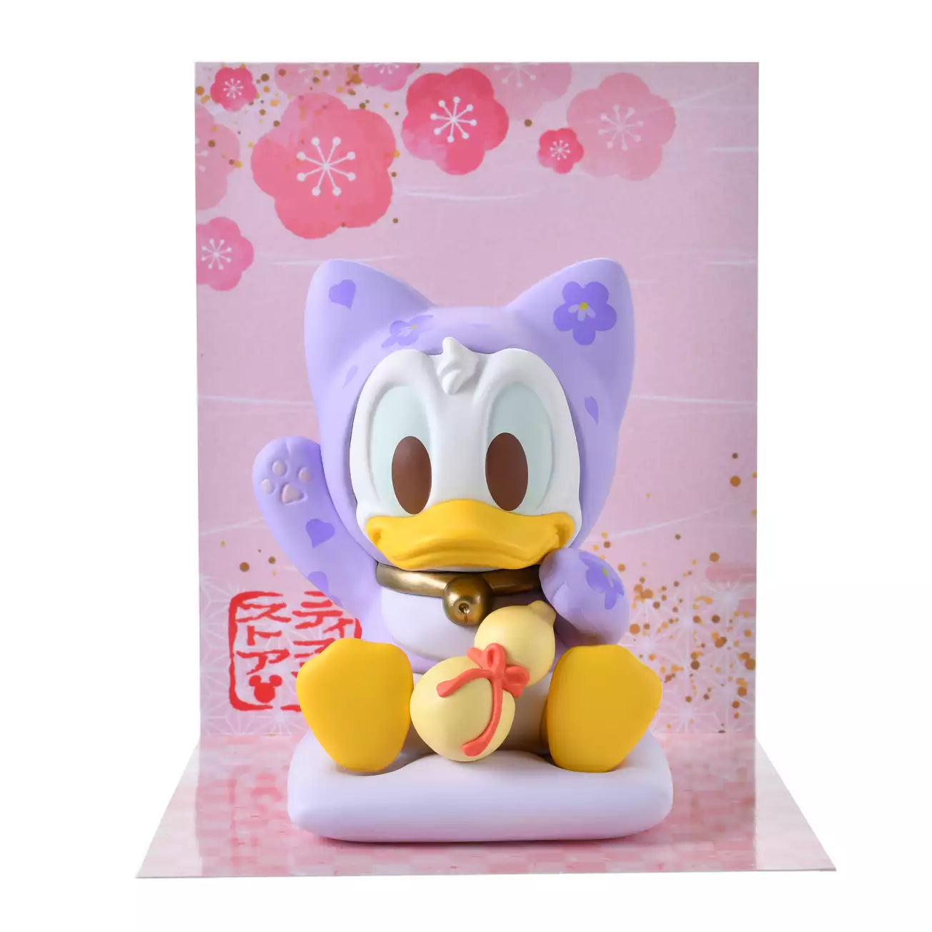 JAN 1 PREORDER - Japan Disney Store - New Year Collection - Donald Duck - Cat Mascot Figure