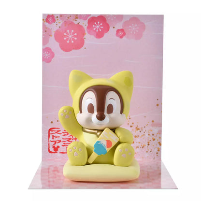 JAN 1 PREORDER - Japan Disney Store - New Year Collection - Chip & Dale - Chip - Cat Mascot Figure