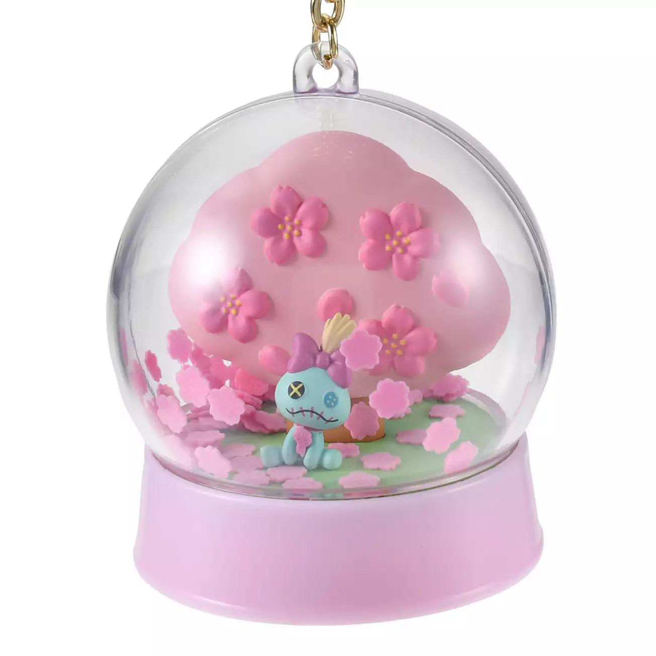 Japan Disney Store - Sakura 2026 - Stitch & Scrump - Keychain
