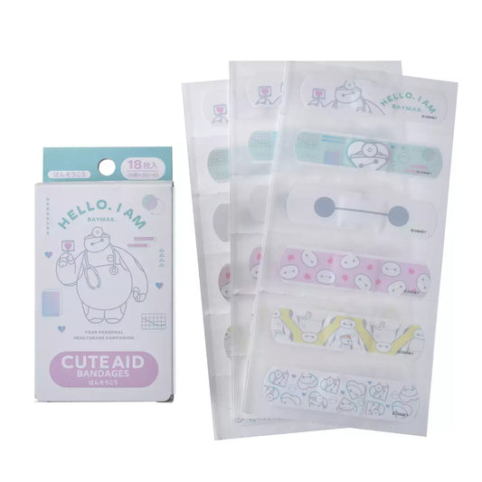 JAN 19 PREORDER - Japan Disney Store - Care Robot Baymax - Baymax & Mochi Bandage