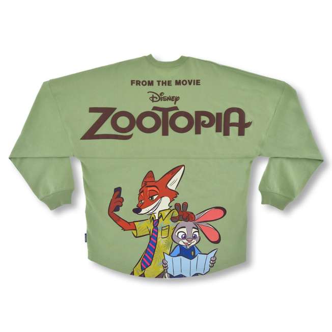 FEB 9 PREORDER - Japan Disney Store - Zootopia - 10th Anniversary Collection - Spirit Jersey - Judy Hopps & Nick Wilde Long Sleeve T-Shirt