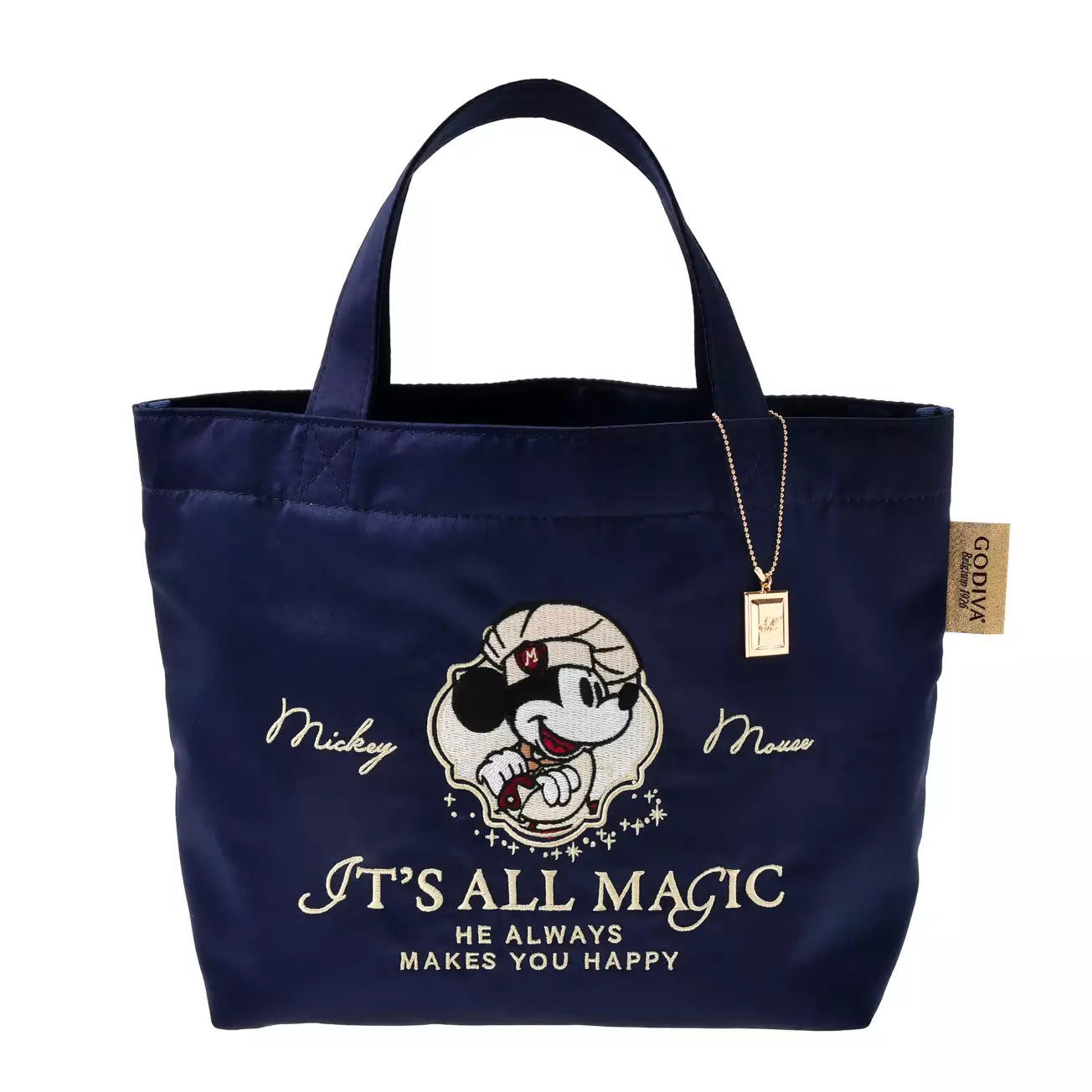 JAN 6 PREORDER - Disney Store Japan x Godiva - Valentines 2026 - Mickey Mouse - Tote Bag with Charm
