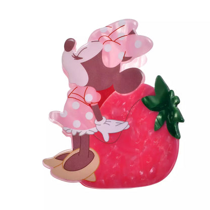 JAN 27 PREORDER - Japan Disney Store - Glossy Fruits - Minnie Mouse - Die-Cut Hair Clip