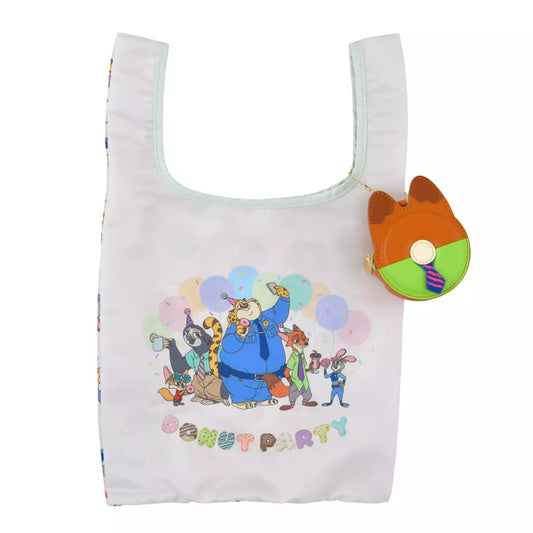 FEB 9 PREORDER - Japan Disney Store - Zootopia - 10th Anniversary Collection - ECO Bag with Pouch