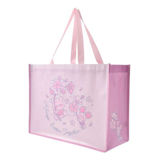 JAN 12 PREORDER - Japan Disney Store - Sakura 2026 - Winnie the Pooh & Piglet - ECO Bag