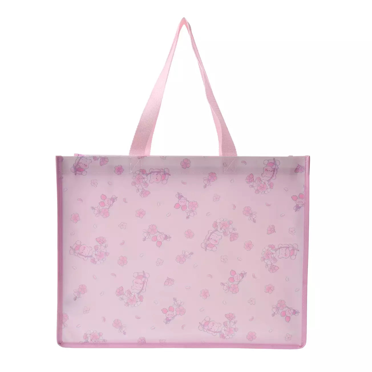 JAN 12 PREORDER - Japan Disney Store - Sakura 2026 - Winnie the Pooh & Piglet - ECO Bag